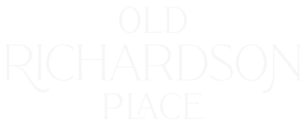 Old Richardson Place venue logo design