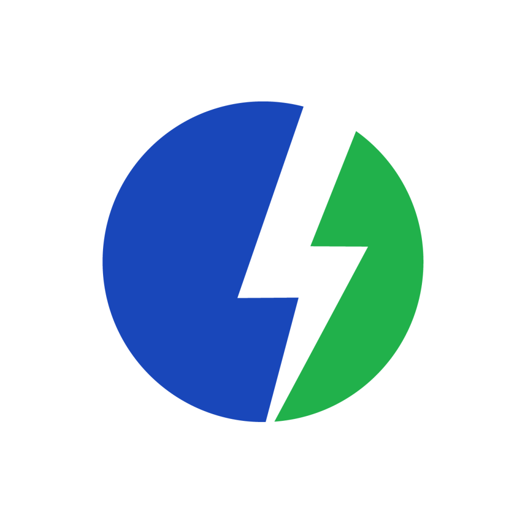 100 percent electric icon for electric car graphic design