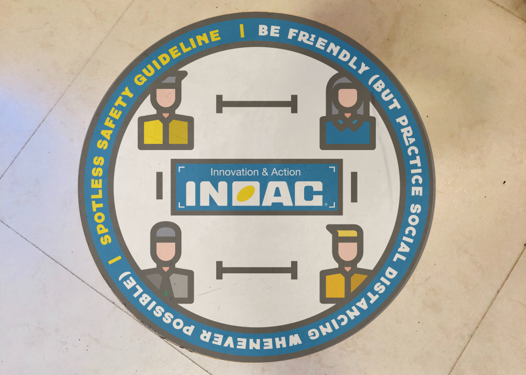 INOAC Safety Campaign Project Cover Design