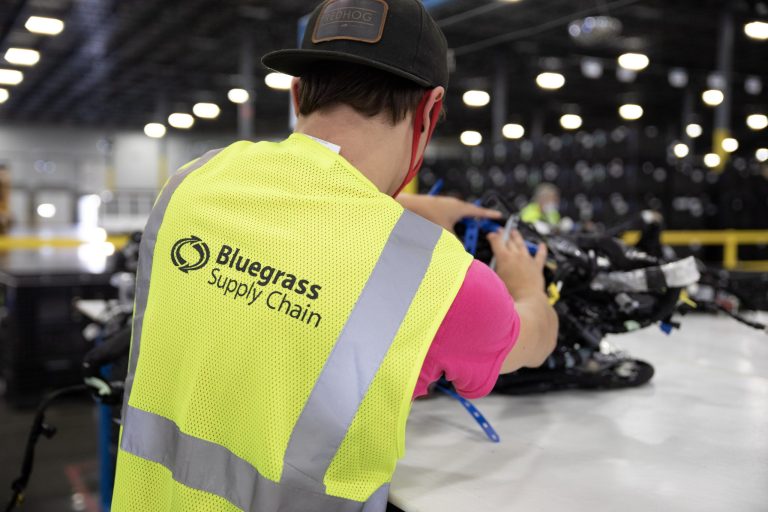Bluegrass Supply Chain Project Cover Design