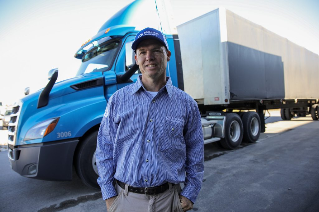 supply chain truck driver