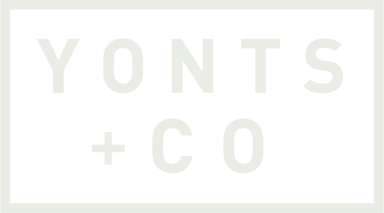 Yonts + Co Stacked Site Header Logo